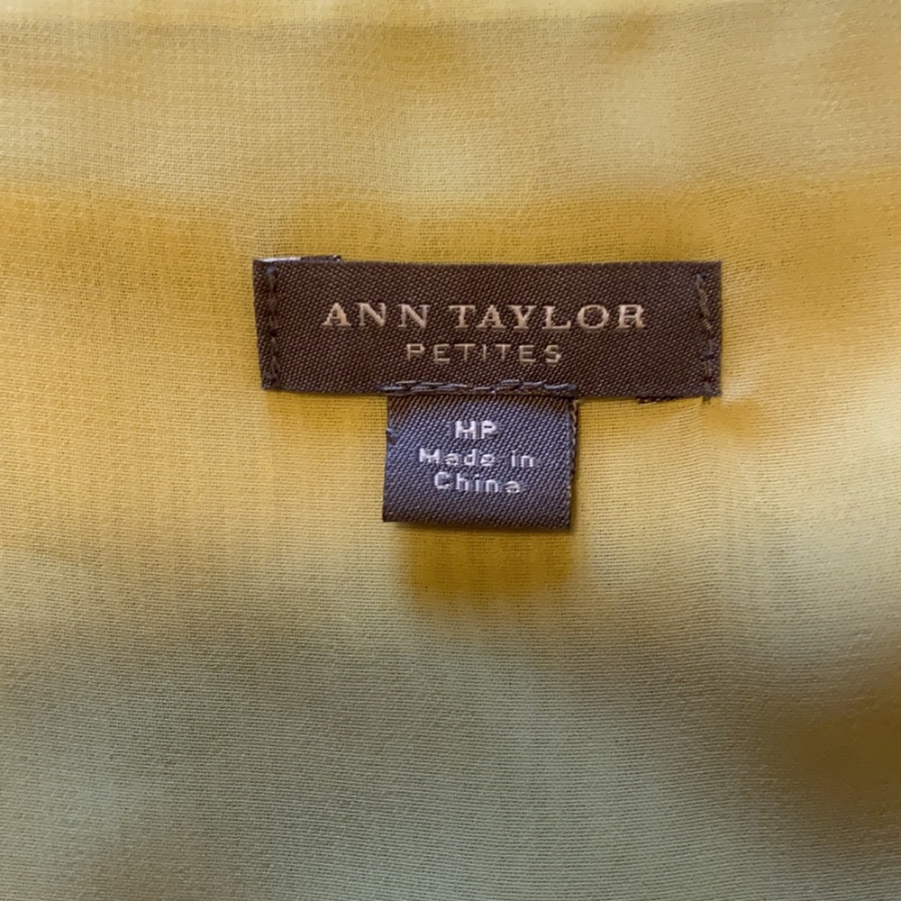Ann Taylor Silk Sleeveless Top - Picture 6 of 7
